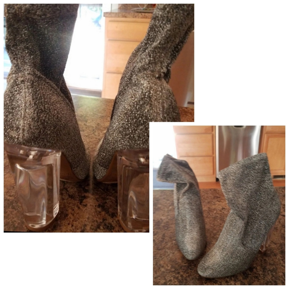 SPARKING SIVER BOOTS